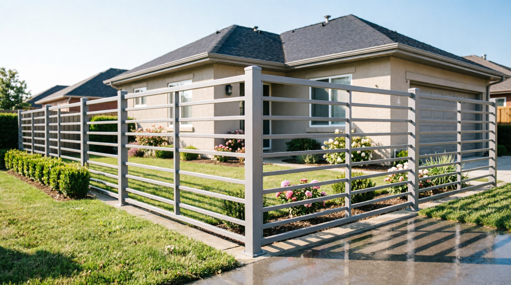 Residential Aluminum Fence