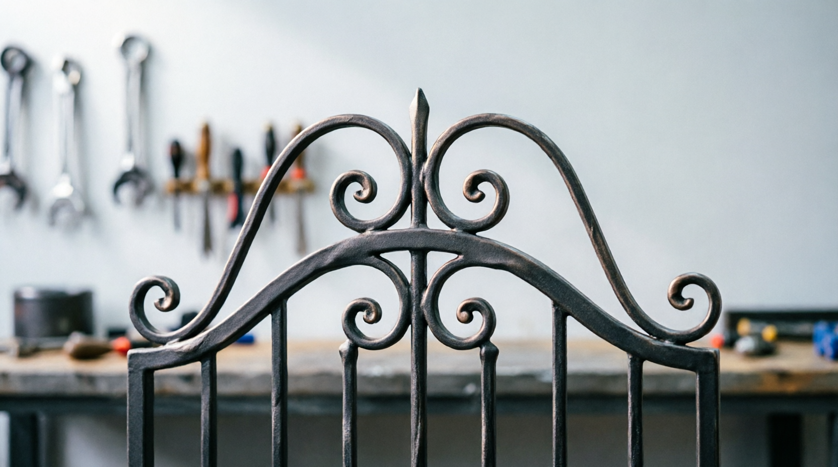 Custom fabricated ironwork project